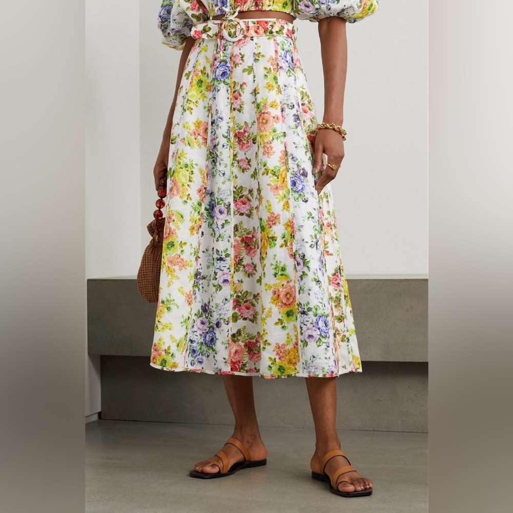 Zimmermann Floral Skirt